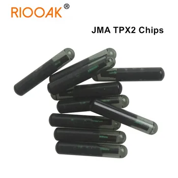 20 adet Orijinal Araba Anahtarı Çip JMA TPX2 Cloner Çip Cam TPX2 Transponder Çip JMA Yüksek Kaliteli Kopya Çip