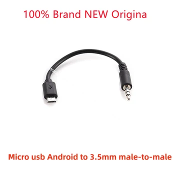 Mikro usb Android 3.5 mm genel ses kartı hattı kulaklık cep telefonu ses uzatma adaptörü dönüşüm hattı