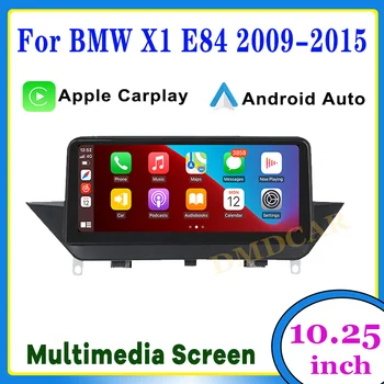 10.25 inç kafa ünitesi Araba Multimedya Kablosuz Apple CarPlay Android otomatik BMW X1 E84 2009-2015 İDrive CIC sistemi