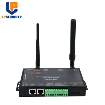 LPSECURITY 2 Port 4G Seri Aygıt Sunucusu RS232 RS485 RS422 Gitmek Ethernet Wifi Üzerinden 4G / 3G / GPRS Seri Sunucu