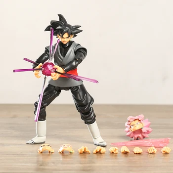 SHF Goku siyah dragon topu Süper Saiyan Action Figure Koleksiyon Bebek Sürpriz Hediye