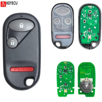 Keyecu Yeni Anahtarsız Giriş Uzaktan Araba Anahtarı Fob 2 + 1 Düğme Honda Eleman CR-V Civic Sİ FCC: OUCG8D-344H-A