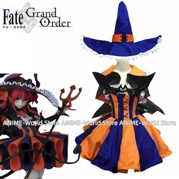 Oyun Kader Büyük Sipariş Fgo Elizabeth Bathory Cadılar Bayramı Cosplay Kostüm