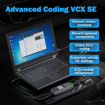 En iyi VXDIAG VCX SE Mercedes Benz Yıldız DoIP C6 SD Connect Kodlama Programlama Değiştirmek Çoklayıcı DoNet Uzaktan Teşhis Aracı