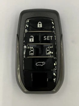 CN007129 Yedek 6 Düğme Toyota Vellfire Alphard İçin Akıllı Uzaktan Anahtar İle 312/314mhz H çip