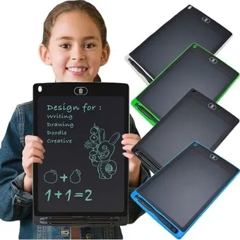 Oyuncaklar çocuklar için 8.5 İnç Elektronik Çizim Kurulu LCD Ekran Yazma Dijital Grafik Çizim Tabletleri Elektronik El Yazısı Pedi