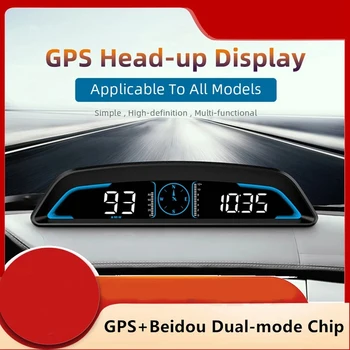 Otomatik HUD HEAD Up Display GPS Araba Hud Hız Göstergesi Araba Projektör İrtifa Pusula Aşırı Hız araba alarmı Aksesuarları