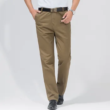Erkek Giyim 2023 Büyük Boy İş gündelik erkek pantolonları Moda Düz Renk Gevşek Gençlik düz pantolon Pantolon