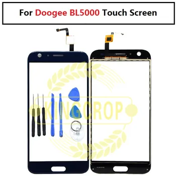 100 % Test Edilmiş Kaliteli Dokunmatik Ekran Doogee BL5000 Dokunmatik ekran paneli Ekran Digitizer Araçları İle