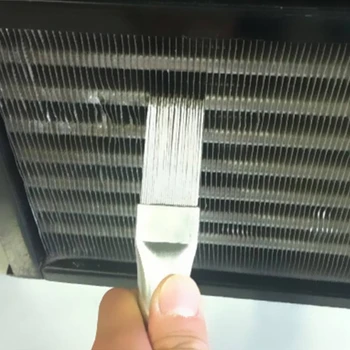 Klima kondansatörü Fin Temizleme Fırçası Bobin Kondenser Fırça AC Fin Tarak Paslanmaz Çelik Hava Buzdolabı Fin Fırça
