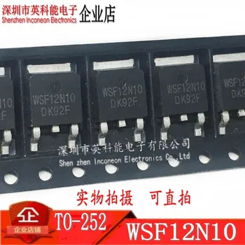100 % Yeni ve orijinal WSF12N10 TO-252 MOSFET N 100V 12A 10 adet / grup