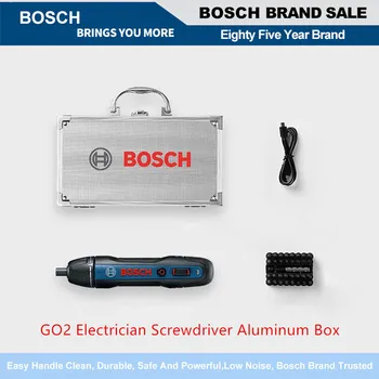 Bosch Go 2 3.6 V Profesyonel Elektrikli Tornavida USB Şarj Edilebilir Çok Fonksiyonlu Akülü El Matkabı elektrikli ev aletleri