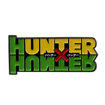 Hunter x Hunter Logo Broş Fantezi Macera Anime Posteri İlham Rozeti