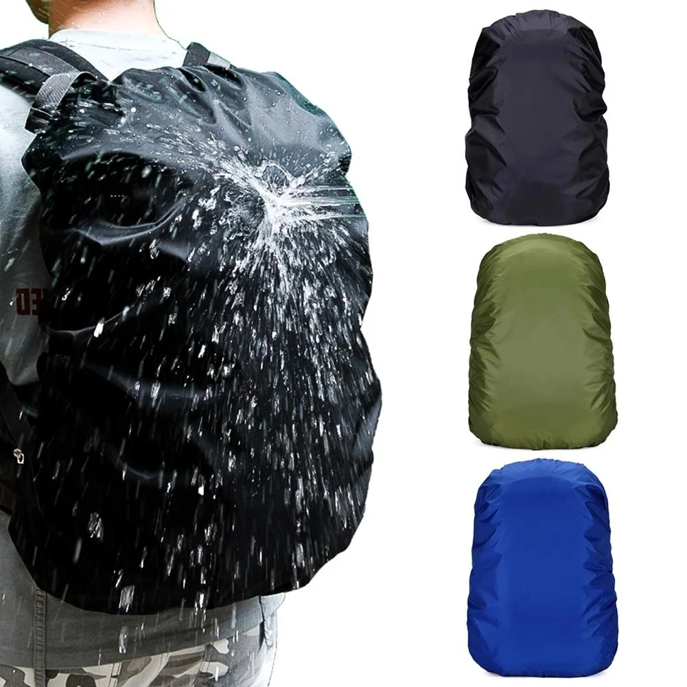 35L Sırt Çantası yağmur kılıfı Açık Yürüyüş Tırmanma çanta kılıfı Su Geçirmez yağmur kılıfı Sırt Çantası İçin Görüntü 4