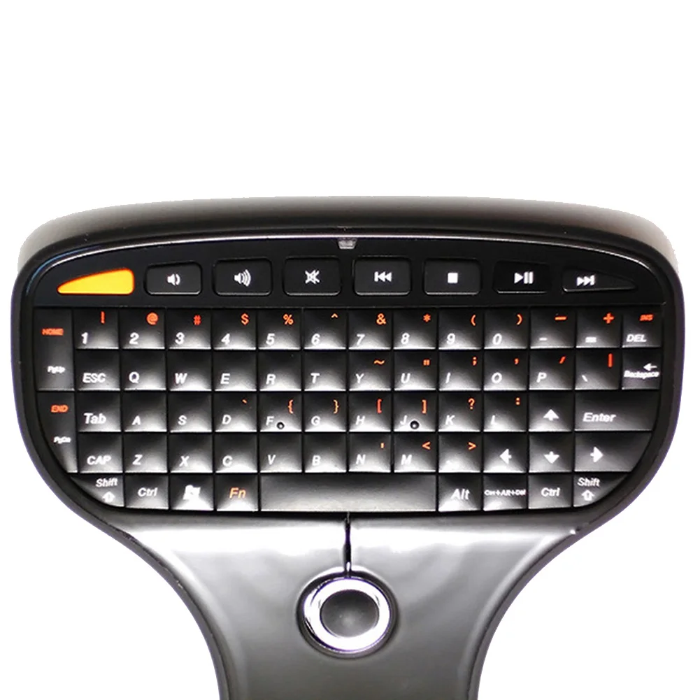 N5901 Mini Kablosuz Uzaktan Klavye Hava Fare Trackball Ultra hafif Multimedya Kontrol Fonksiyonu android tv kutusu Görüntü 1