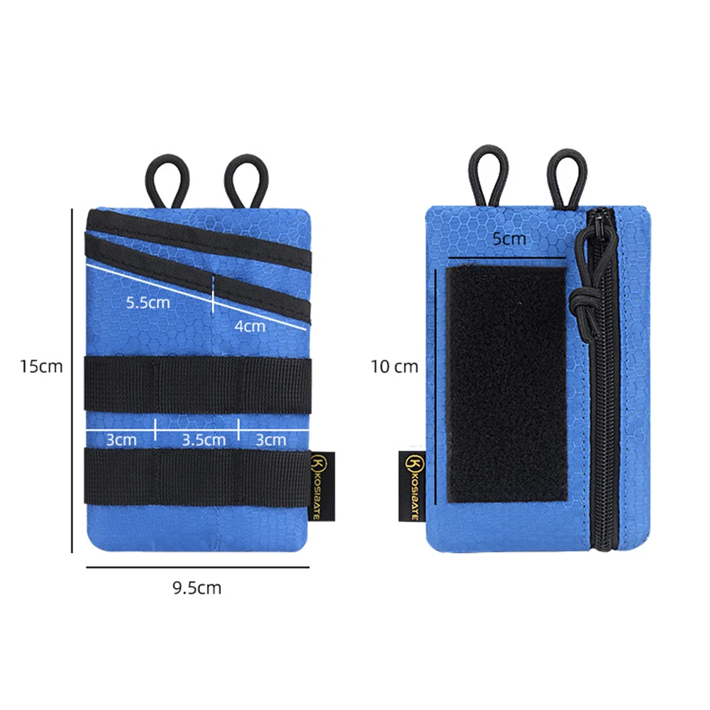 Taşınabilir Açık EDC Aracı saklama çantası Katlanabilir Hafif Küçük Alet Depolama EDC Kılıfı Aşınmaya Dayanıklı Kamp Yürüyüş için Spor Görüntü 5