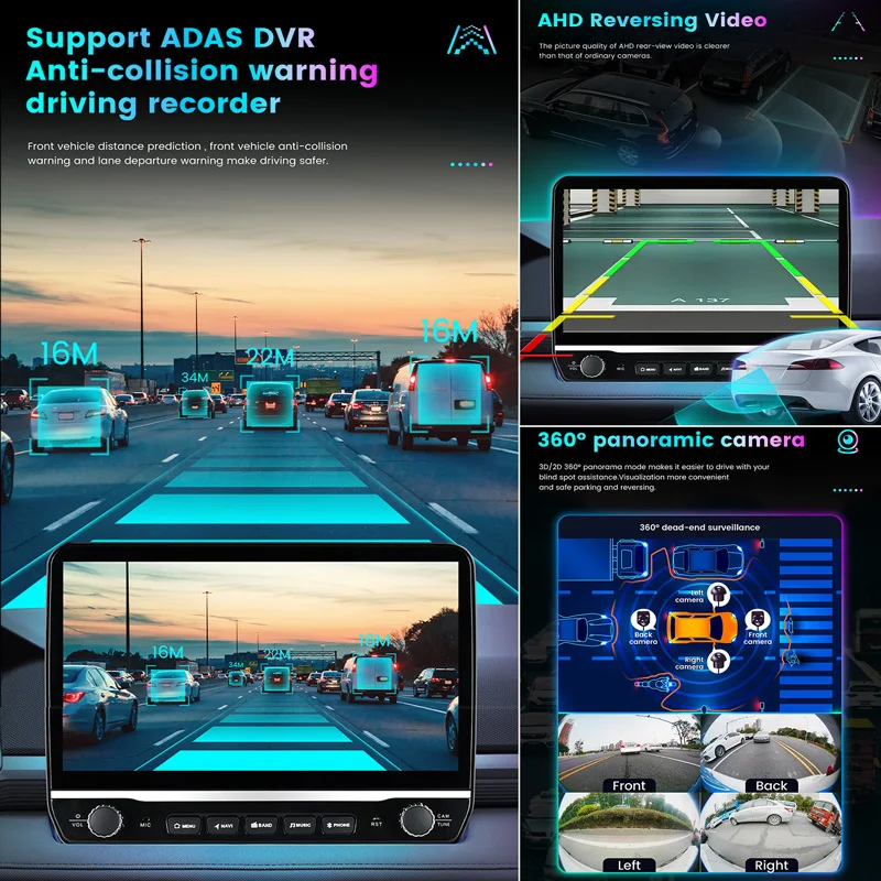 8 Çekirdekli 2 DİN Carplay Android 12 Araba Radyo Renault Kaptur İçin Captur 2016-2019 Multimedya Oynatıcı Autoradio Stereo GPS RDS 4G LTE​ Görüntü 3