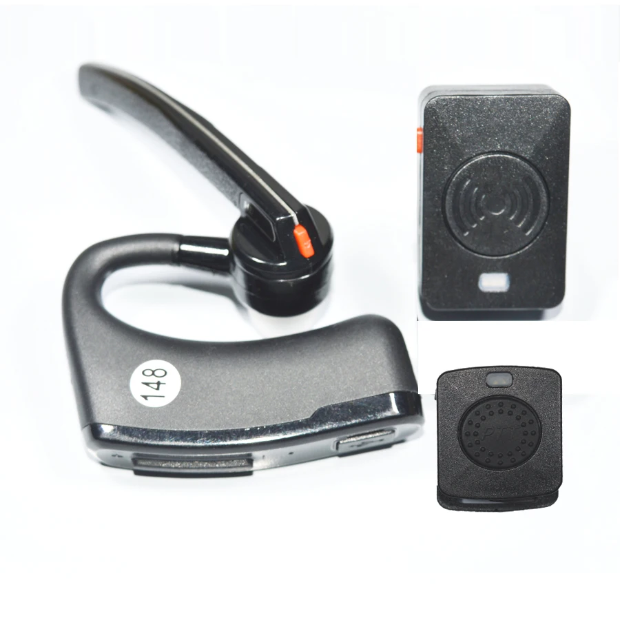 Bluetooth Kulaklık PTT Kablosuz Kulaklık İki Yönlü Telsiz İçin K Port Kulaklık Motorola KENWOOD Baofeng UV 5R 82 888s Radyolar Görüntü 1