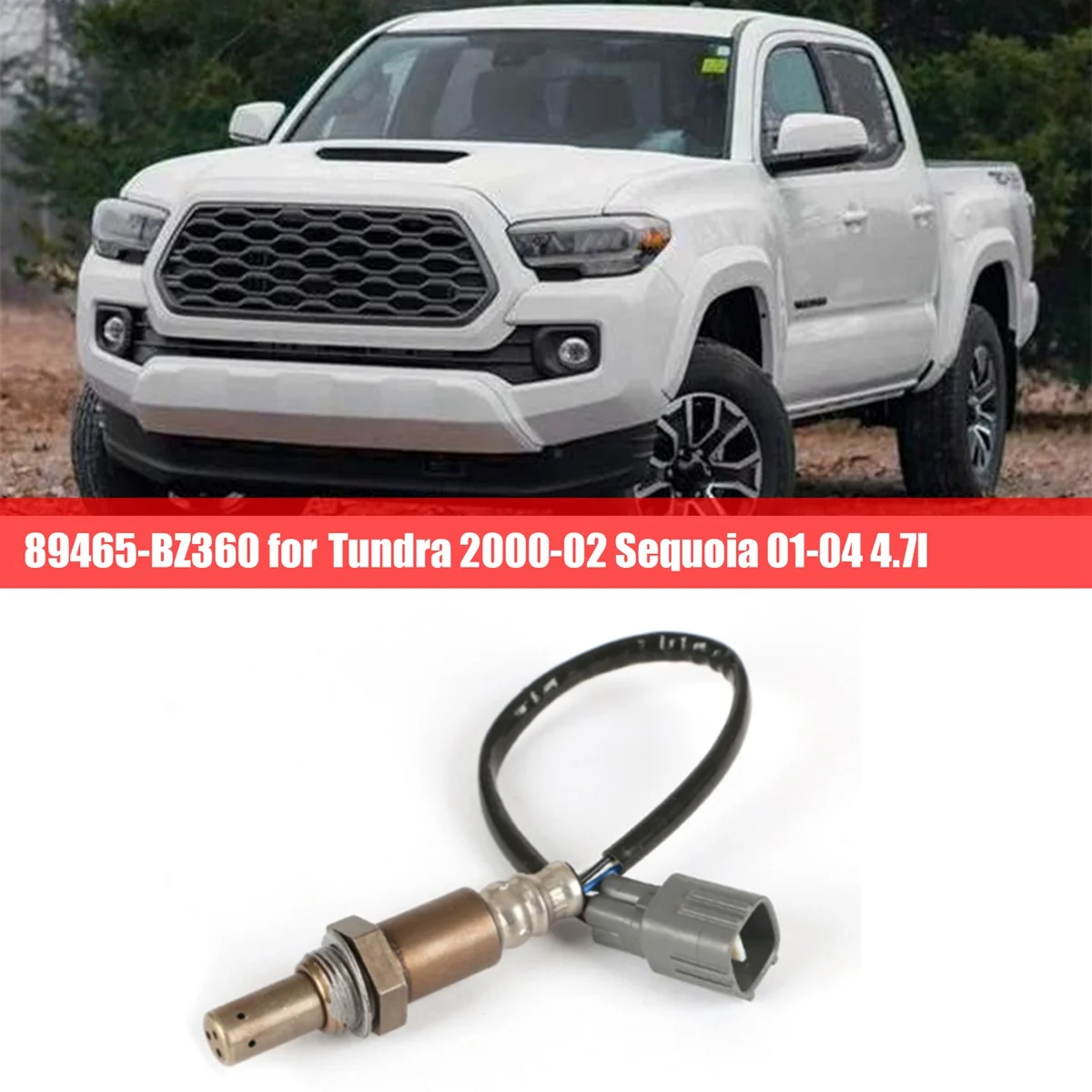 89465-BZ360 Oksijen Sensörü Hava Yakıt Oranı Oksijen Sensörü Otomobil Toyota Tundra 2000-02 için Sequoia 01-04 4.7 L Görüntü 1