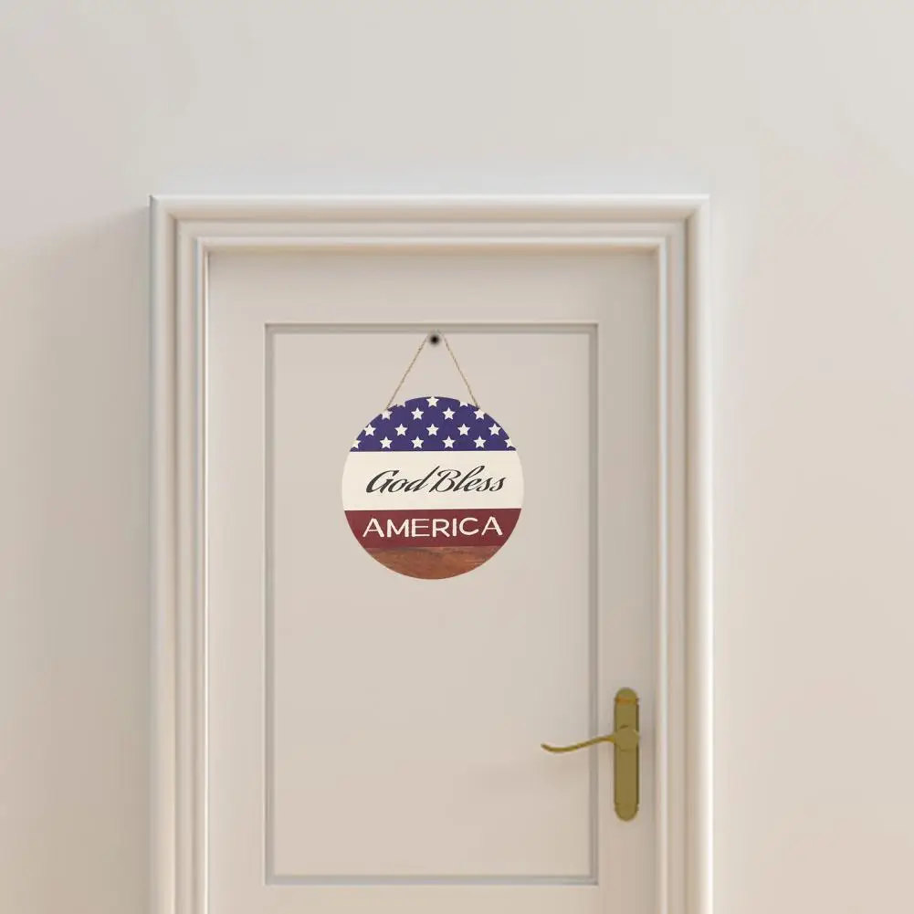 İyi Bağımsızlık Günü Kolye Aşınmaya Dayanıklı Ön Kapı Kolye Kordon Tasarımı Atmosfer Yaratır Görüntü 1